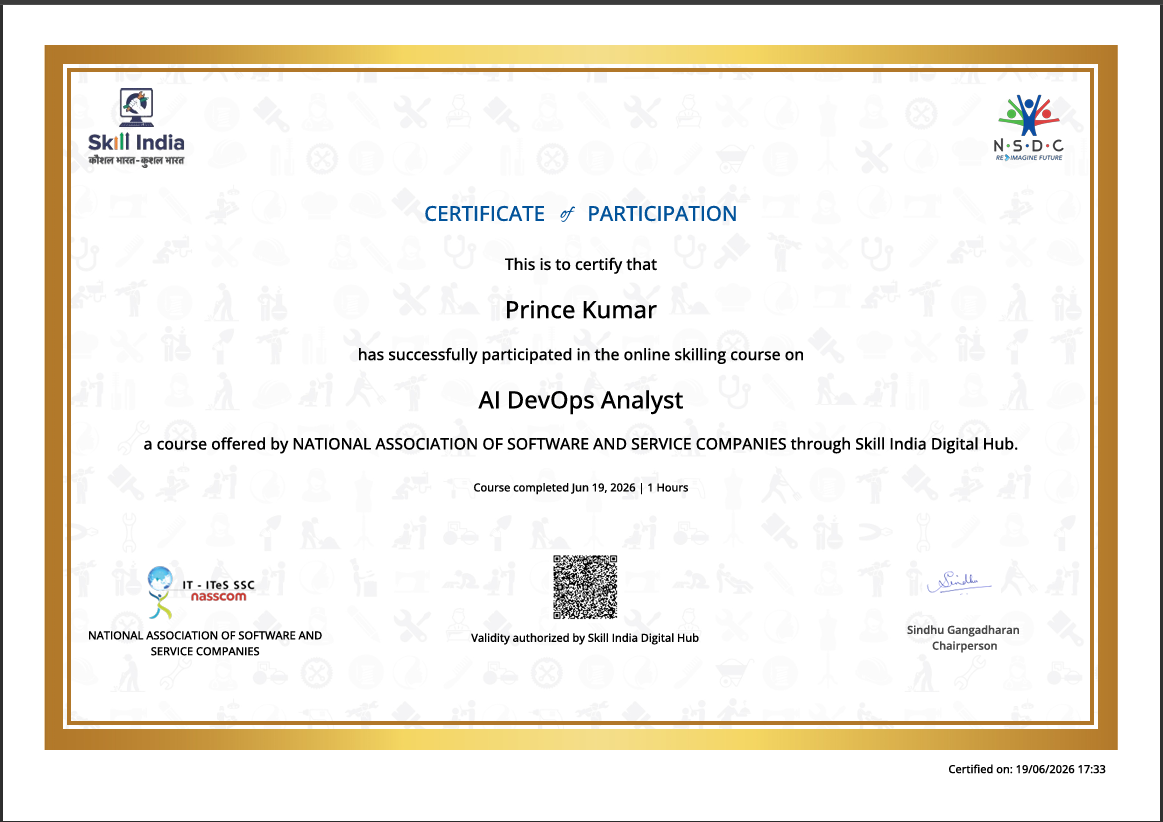 Al DevOps Analyst